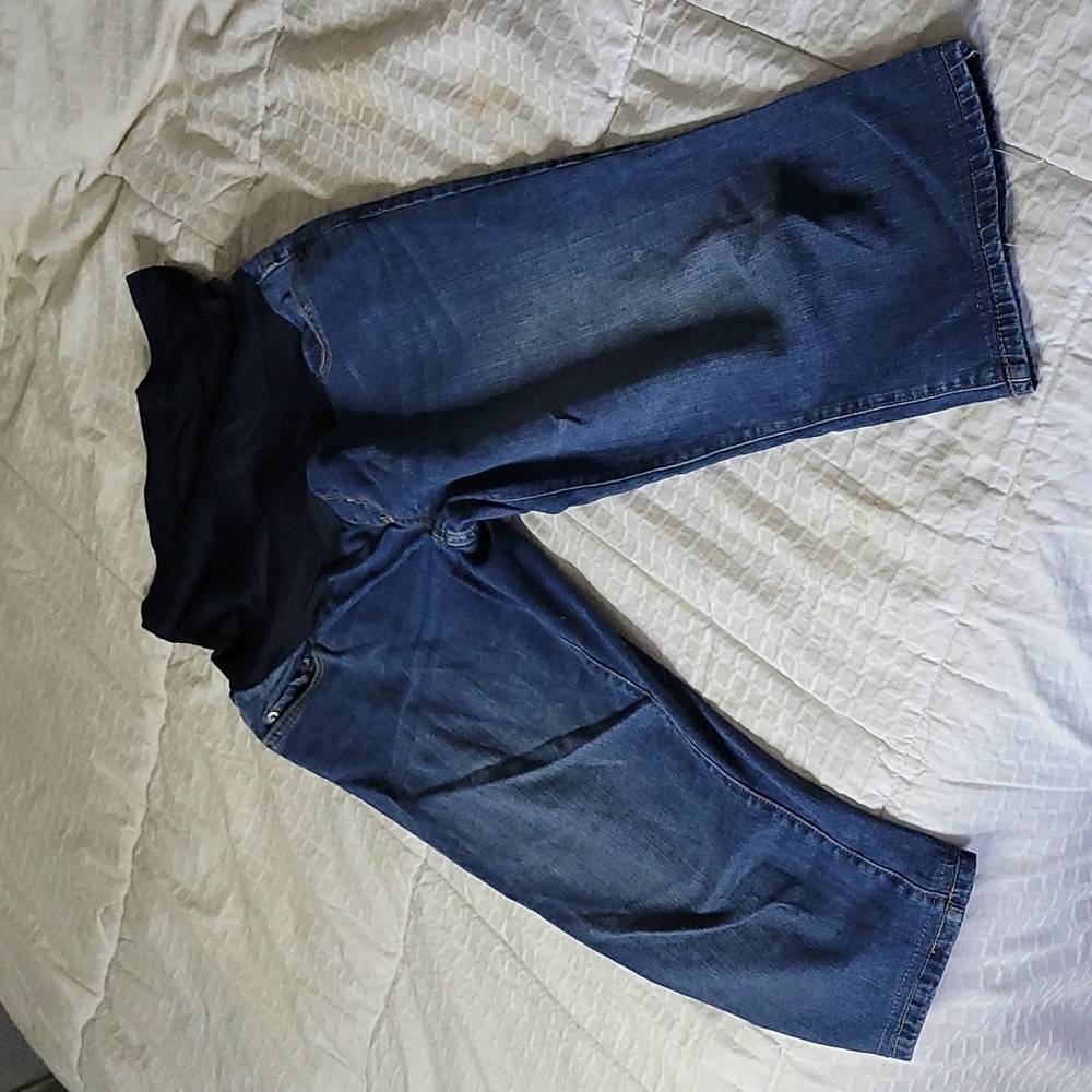 Liz Lange Maternity Crop Jeans